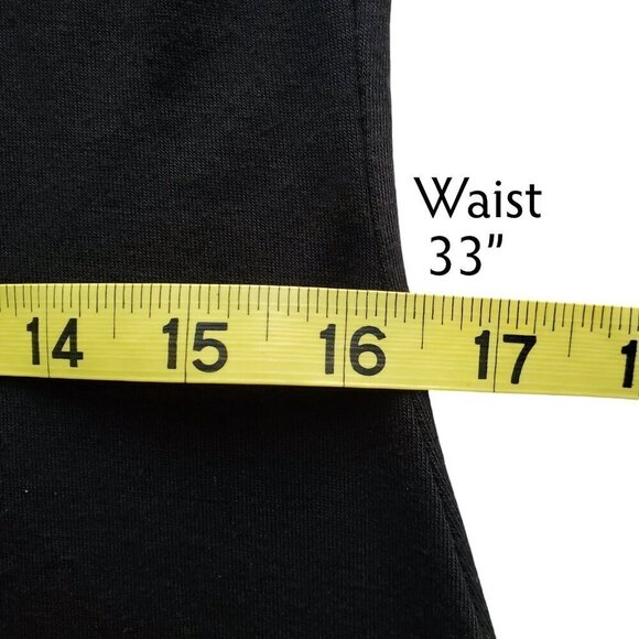 LOGO Lori Goldstein Trapeze Sharkbite Dress Chiffon Black Witchy Whimsigoth XS - Picture 10 of 14